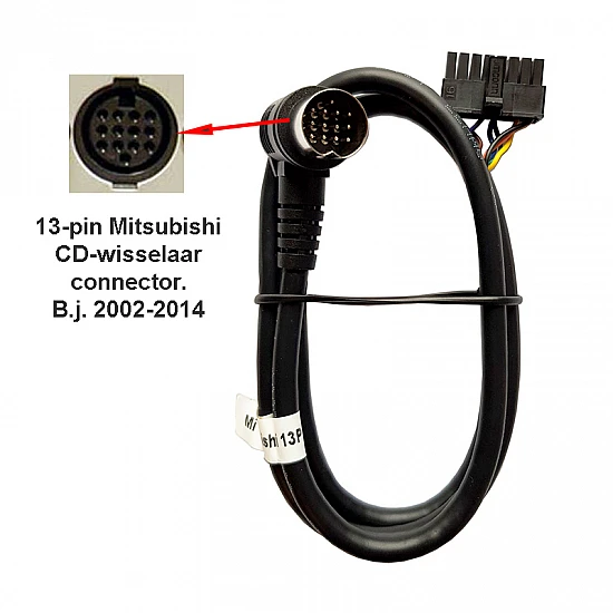 Bluetooth streamen + handsfree carkit, USB, AUX interface / audio adapter voor Mitsubishi autoradio's Bluetooth streamen + handsfree carkit, USB, AUX interface / audio adapter voor Mitsubishi autoradio's