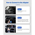 Ottocast A2AIR Pro bedrade naar draadloze Android Auto adapter Ottocast A2AIR Pro bedrade naar draadloze Android Auto adapter
