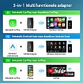 Ottocast Ottoadapter MX draadloze Apple CarPlay / Android Auto / Mirroring adapter 3 in 1 Ottocast Ottoadapter MX draadloze Apple CarPlay / Android Auto / Mirroring adapter 3 in 1