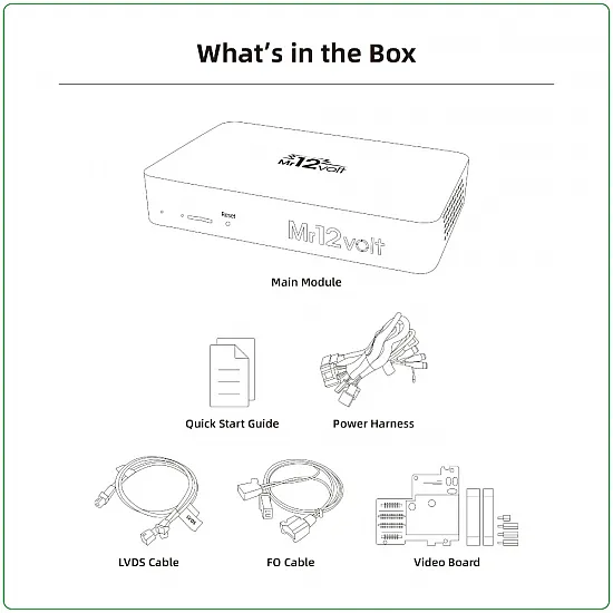 CarPlay & Android Auto / Mirrorlink Interface met DSP voor Porsche PCM 3.1 (MOST)