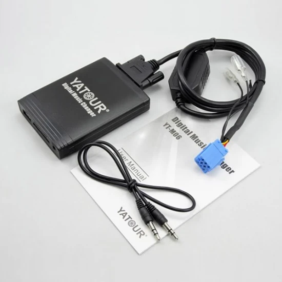 Yatour USB, SD, AUX ingang, MP3 interface / audio adapter voor Renault autoradio's (YTM06-REN8) Yatour USB, SD, AUX ingang, MP3 interface / audio adapter voor Renault autoradio's (YTM06-REN8)