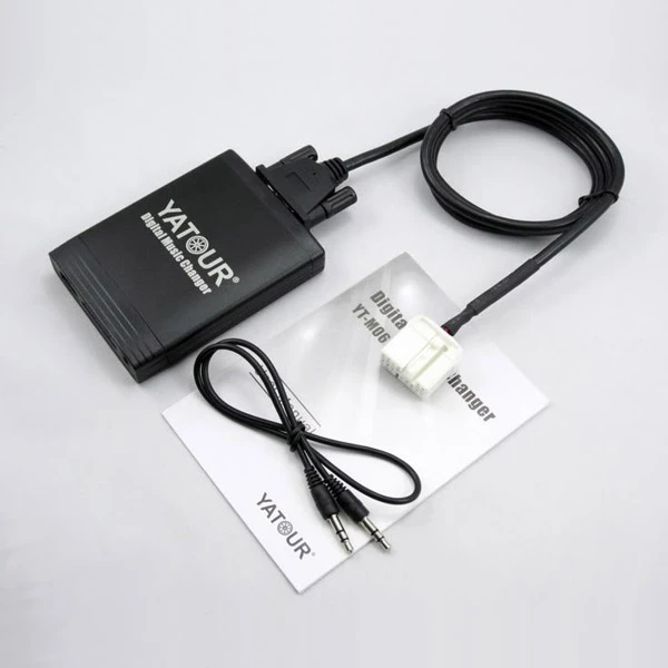 Yatour USB, SD, AUX ingang, MP3 interface / audio adapter voor