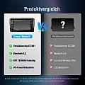 Wireless Carplay / Android Auto, 7" HD, 2 din autoradio voor Volkswagen Polo Golf Passat, Seat, Skoda met DAB+ Wireless Carplay / Android Auto, 7" HD, 2 din autoradio voor Volkswagen Polo Golf Passat, Seat, Skoda met DAB+