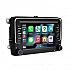 Wireless Carplay / Android Auto, 7" HD, 2 din autoradio voor Volkswagen Polo Golf Passat, Seat, Skoda met DAB+