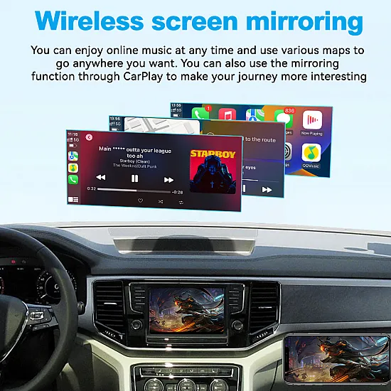 CarPlay / Android Auto / Mirrorlink voor Volkswagen Golf en Tiguan (2015-2017)