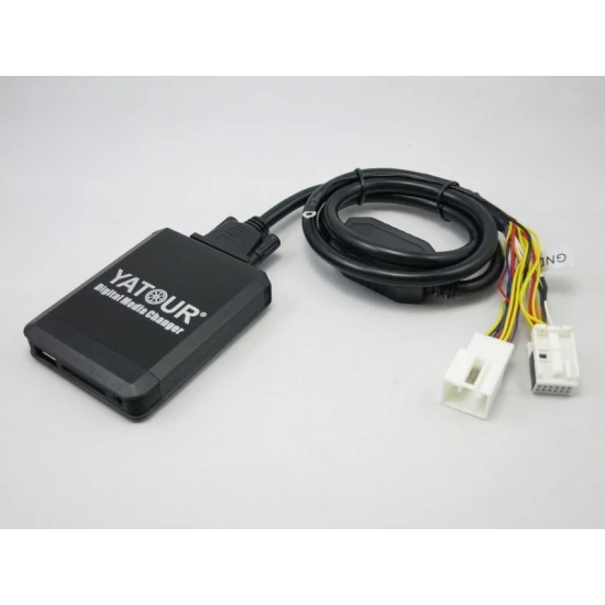 VW12D Y-kabel voor het combineren van 12-pin Yatour met een externe CD-wisselaar VW12D Y-kabel voor het combineren van 12-pin Yatour met een externe CD-wisselaar