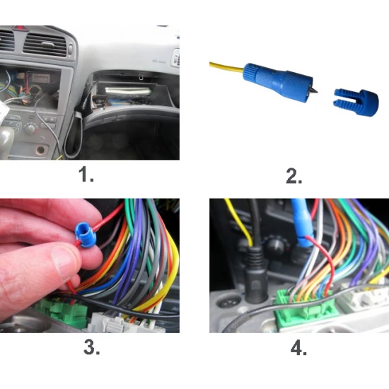 Yatour Bluetooth interface / audio adapter met AUX ingang voor Volvo autoradio's Yatour Bluetooth interface / audio adapter met AUX ingang voor Volvo autoradio's