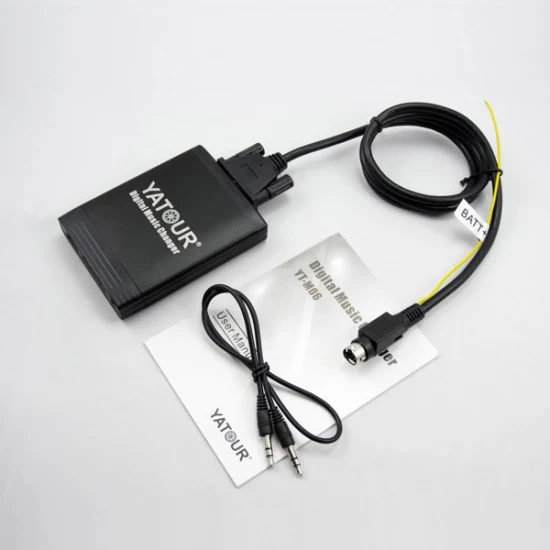 Yatour USB, SD, AUX Ingang, MP3 interface / audio adapter voor Volvo SC autoradio's Yatour USB, SD, AUX Ingang, MP3 interface / audio adapter voor Volvo SC autoradio's