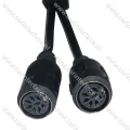 Y-kabel voor VOLVO HU-series RTi navigatiesystemen (YT-VHY) Y-kabel voor VOLVO HU-series RTi navigatiesystemen (YT-VHY)