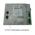 8-pin naar 13-pin verloopkabel voor VOLVO HU-series RTi navigatiesystemen (YT-V813) 8-pin naar 13-pin verloopkabel voor VOLVO HU-series RTi navigatiesystemen (YT-V813)