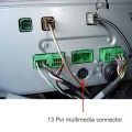 8-pin naar 13-pin verloopkabel voor VOLVO HU-series RTi navigatiesystemen (YT-V813) 8-pin naar 13-pin verloopkabel voor VOLVO HU-series RTi navigatiesystemen (YT-V813)