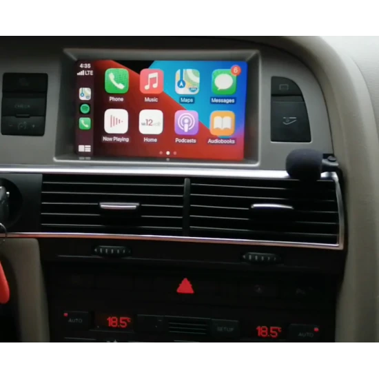 Audi CarPlay / Android Auto / Mirrorlink DSP Interface for Audi A4 A5 A6 A7 A8 Q5 Q7 with MMI 3G and 3G+ (MOST) Audi CarPlay / Android Auto / Mirrorlink DSP Interface for Audi A4 A5 A6 A7 A8 Q5 Q7 with MMI 3G and 3G+ (MOST)