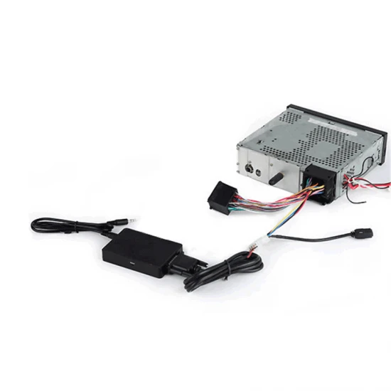 Bluetooth streamen + carkit / USB / AUX interface / audio adapter voor 40-pin BMW autoradio's Bluetooth streamen + carkit / USB / AUX interface / audio adapter voor 40-pin BMW autoradio's