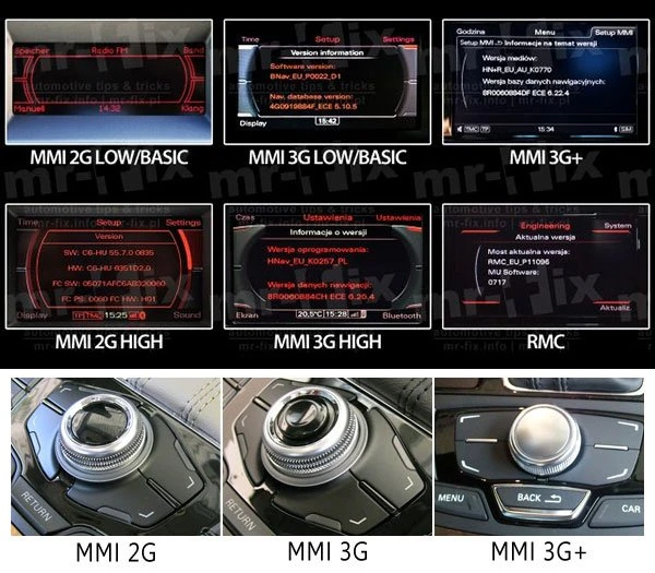MMI 2G vs 3G