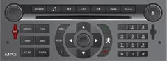 Peugeot Citroen RT4 CAN-BUS Magneti Marelli autoradio