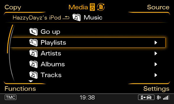 Bluetooh streaming adapter voor Audi AMI aansluiting, o.a. Spotify, Deezer, Pandora Bluetooh streaming adapter voor Audi AMI aansluiting, o.a. Spotify, Deezer, Pandora