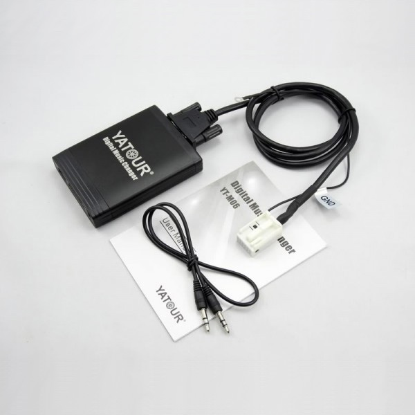 Yatour USB, SD, AUX Ingang, MP3 interface / audio adapter voor SEAT autoradio's Yatour USB, SD, AUX Ingang, MP3 interface / audio adapter voor SEAT autoradio's