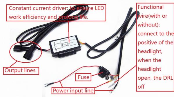 Dagrijverlichting voor Audi A4 B8 2009, 2010, 2011, 2012 (LED DRL) Dagrijverlichting voor Audi A4 B8 2009, 2010, 2011, 2012 (LED DRL)