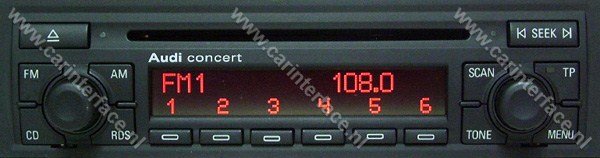 USB MP3-speler (interface / audio adapter) voor Audi ...