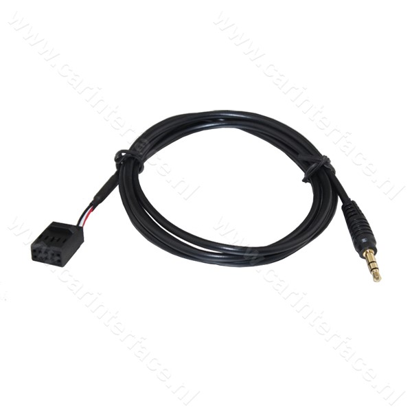 AUX kabel voor Business CD autoradio's van BMW E46 vanaf 09-2002 met een 10-pin aansluiting AUX kabel voor Business CD autoradio's van BMW E46 vanaf 09-2002 met een 10-pin aansluiting