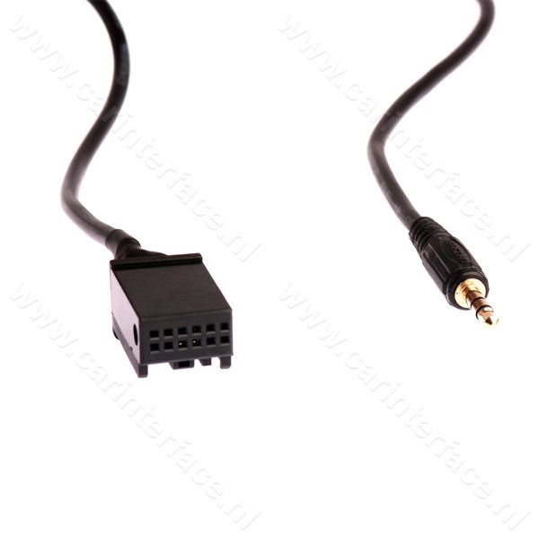 AUX kabel voor BMW E39 E53 E83 E85 E86 X3 X5 Z4 autoradio's (2000-2004), 12-pin aansluiting AUX kabel voor BMW E39 E53 E83 E85 E86 X3 X5 Z4 autoradio's (2000-2004), 12-pin aansluiting