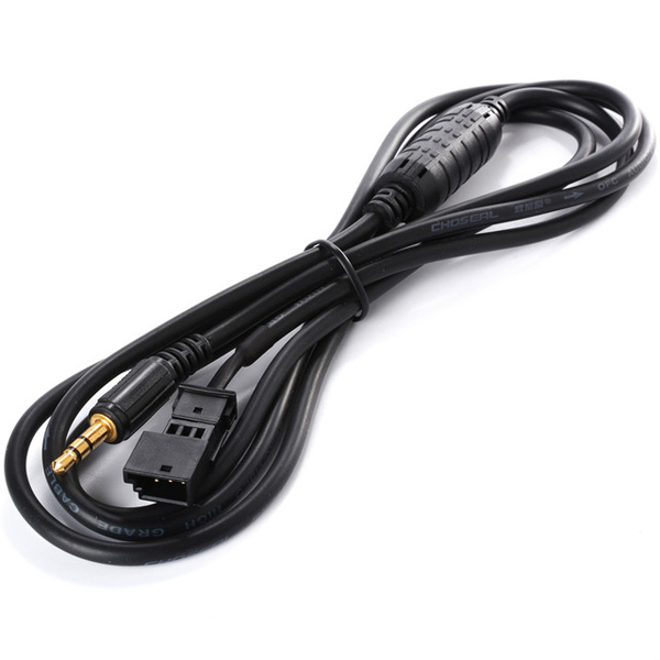 AUX kabel voor autoradio's / navigatiesystemen van BMW E46, E39, E53-X5 met een 3-pin audio aansluiting AUX kabel voor autoradio's / navigatiesystemen van BMW E46, E39, E53-X5 met een 3-pin audio aansluiting