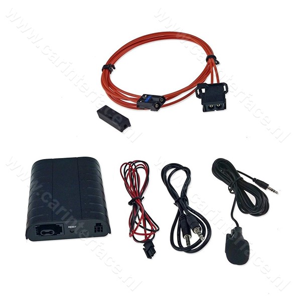 Bluetooth, MP3 USB / MicroSD, AUX ingang, interface adapter voor BMW autoradio's (MOST) Bluetooth, MP3 USB / MicroSD, AUX ingang, interface adapter voor BMW autoradio's (MOST)