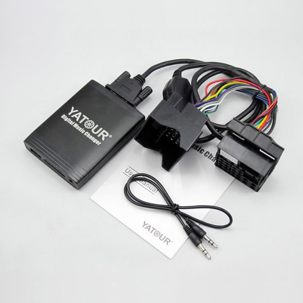 Yatour USB, SD, AUX ingang, MP3 interface / audio adapter voor MINI autoradio's (YTM06-BM2) Yatour USB, SD, AUX ingang, MP3 interface / audio adapter voor MINI autoradio's (YTM06-BM2)