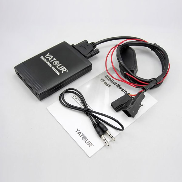 Yatour USB, SD, AUX ingang, MP3 interface / audio adapter voor BMW autoradio's (YTM06-BMW4) Yatour USB, SD, AUX ingang, MP3 interface / audio adapter voor BMW autoradio's (YTM06-BMW4)