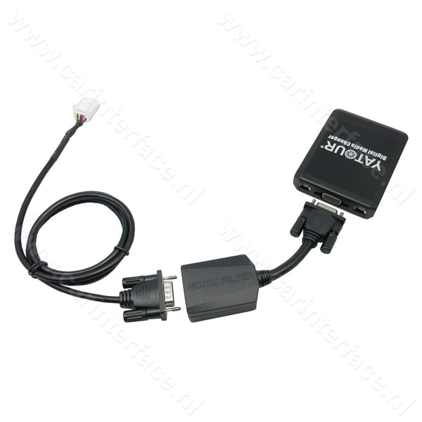 Yatour ontstoringsfilter / noise filter met nieuwe connector (YT-NFM) Yatour ontstoringsfilter / noise filter met nieuwe connector (YT-NFM)