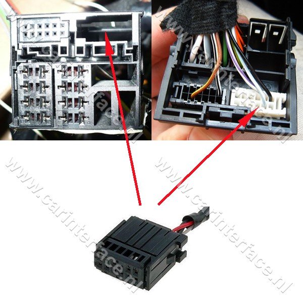 Speaker Plug Adaptor For Ford Fiesta Mk5, Transit Mk6, Galaxy, Escort, KA - ISO Lead