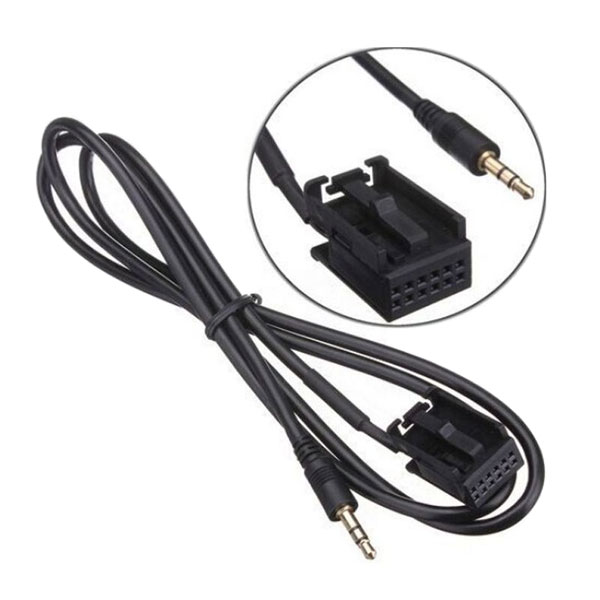 3.5mm AUX kabel / audio adapter voor Ford 6000CD radio's, Focus, C-Max, Mondeo, S-Max, Transit, Fiesta, Fusion 3.5mm AUX kabel / audio adapter voor Ford 6000CD radio's, Focus, C-Max, Mondeo, S-Max, Transit, Fiesta, Fusion