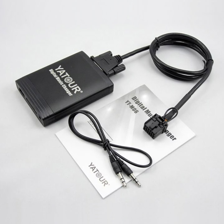 Yatour USB, SD, AUX ingang, MP3 interface / audio adapter voor Ford autoradio's (YTM06-FRD1) Yatour USB, SD, AUX ingang, MP3 interface / audio adapter voor Ford autoradio's (YTM06-FRD1)