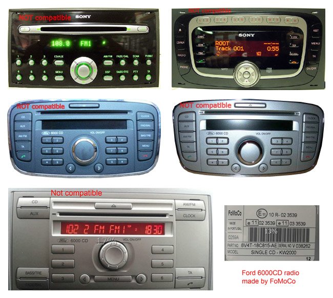 Ford radio phone compatibility #9