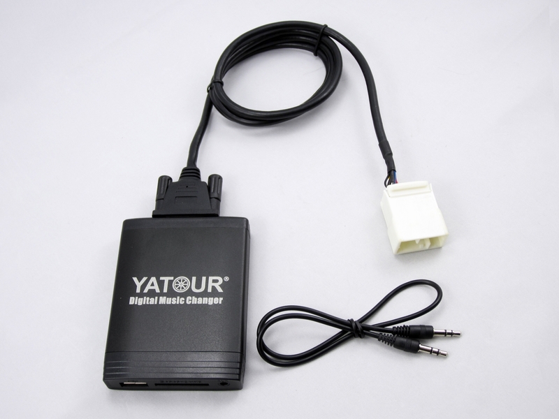 Yatour USB, SD, AUX ingang, MP3 interface / audio adapter voor Honda Goldwing GL1800 (YTM06-HON2F) Yatour USB, SD, AUX ingang, MP3 interface / audio adapter voor Honda Goldwing GL1800 (YTM06-HON2F)
