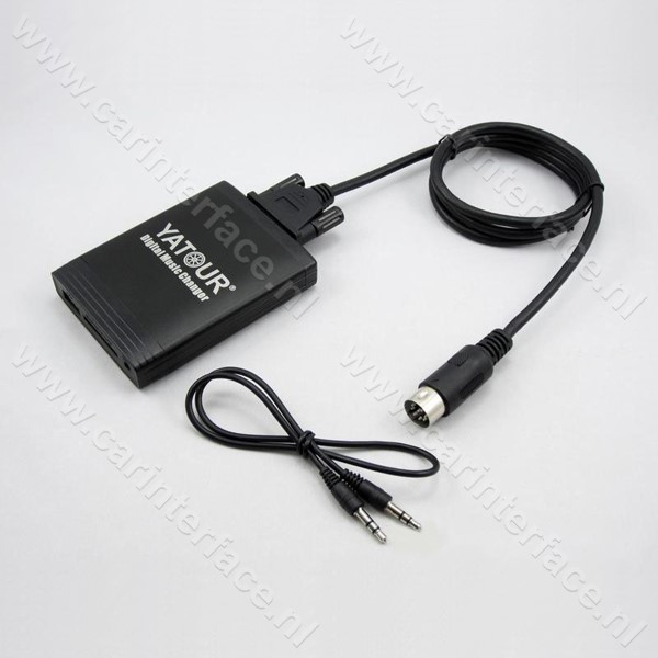 Yatour USB, SD, AUX ingang, MP3 interface / audio adapter