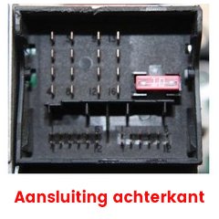 Mini autoradio 40 pin connector