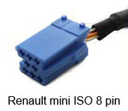 Yatour Bluetooth interface / audio adapter met AUX ingang voor Renault autoradio's (YT-BTA-REN8) Yatour Bluetooth interface / audio adapter met AUX ingang voor Renault autoradio's (YT-BTA-REN8)
