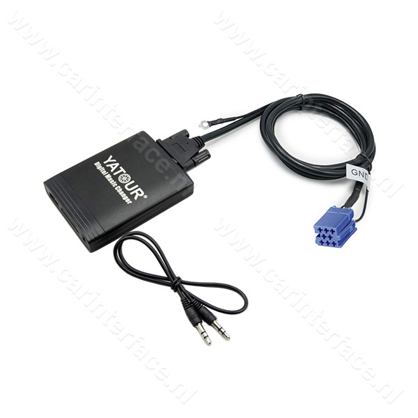Yatour USB, SD, AUX ingang, MP3 interface / audio adapter