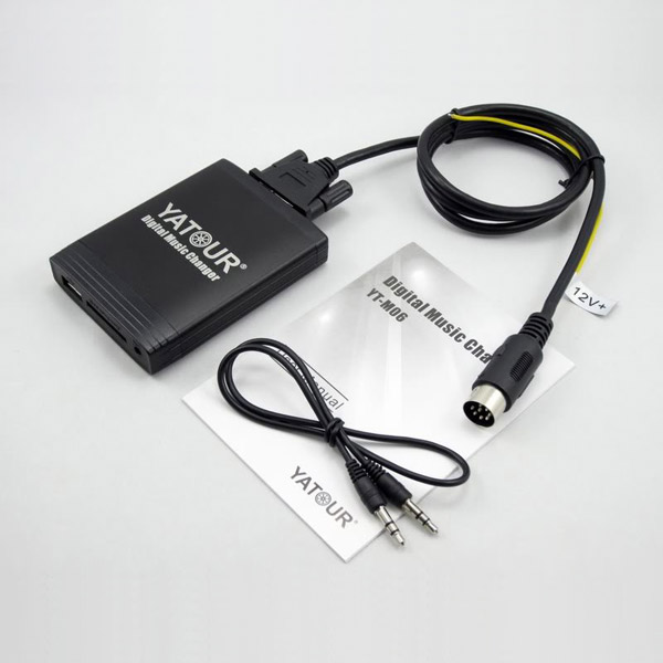 Yatour USB, SD, AUX Ingang, MP3 interface / audio adapter voor Volvo HU autoradio's Yatour USB, SD, AUX Ingang, MP3 interface / audio adapter voor Volvo HU autoradio's