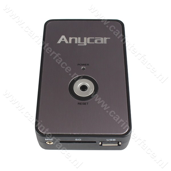 AnyCar USB, SD, AUX IN, MP3 interface adapter voor Chrysler, Dodge en Jeep autoradio's (8-pin) AnyCar USB, SD, AUX IN, MP3 interface adapter voor Chrysler, Dodge en Jeep autoradio's (8-pin)