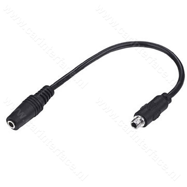 3.5mm Female naar 3.5mm Female Panel Mount Cable, AUX inbouw 3.5mm Female naar 3.5mm Female Panel Mount Cable, AUX inbouw