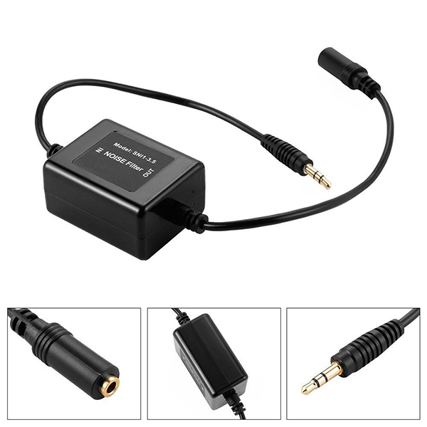 3.5mm AUX Audio ruis filter / aardlus / ground loop isolator (SNI1-3.5) 3.5mm AUX Audio ruis filter / aardlus / ground loop isolator (SNI1-3.5)