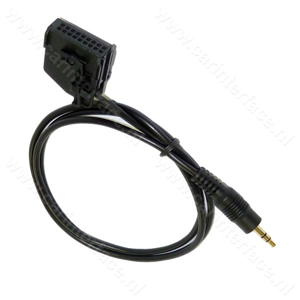 AUX kabel voor RNS2 en MFD2 autoradio's van Volkswagen, Audi, Ford, Seat en Skoda met een 18-pin aansluiting AUX kabel voor RNS2 en MFD2 autoradio's van Volkswagen, Audi, Ford, Seat en Skoda met een 18-pin aansluiting