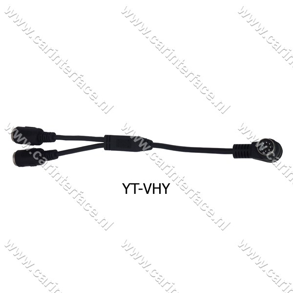 Y-kabel voor VOLVO HU-series RTi navigatiesystemen (YT-VHY) Y-kabel voor VOLVO HU-series RTi navigatiesystemen (YT-VHY)